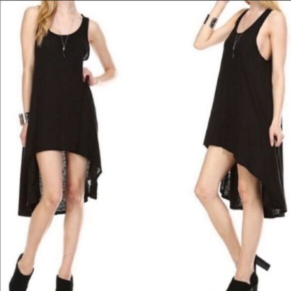 Sleeveless High Low Dress - Picture 2 of 12